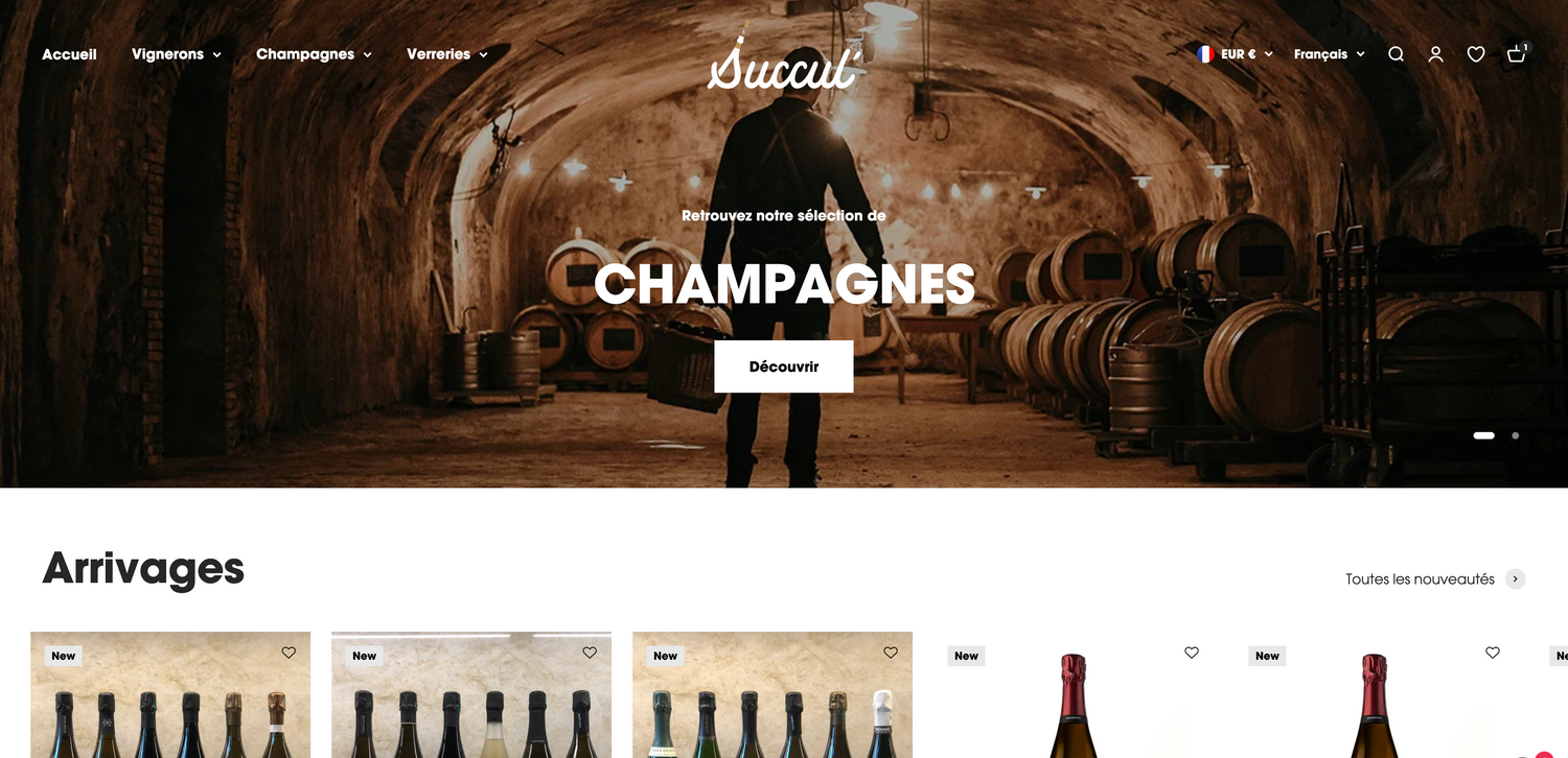 Pourquoi choisir Succul' pour vos achats de champagne en ligne ?