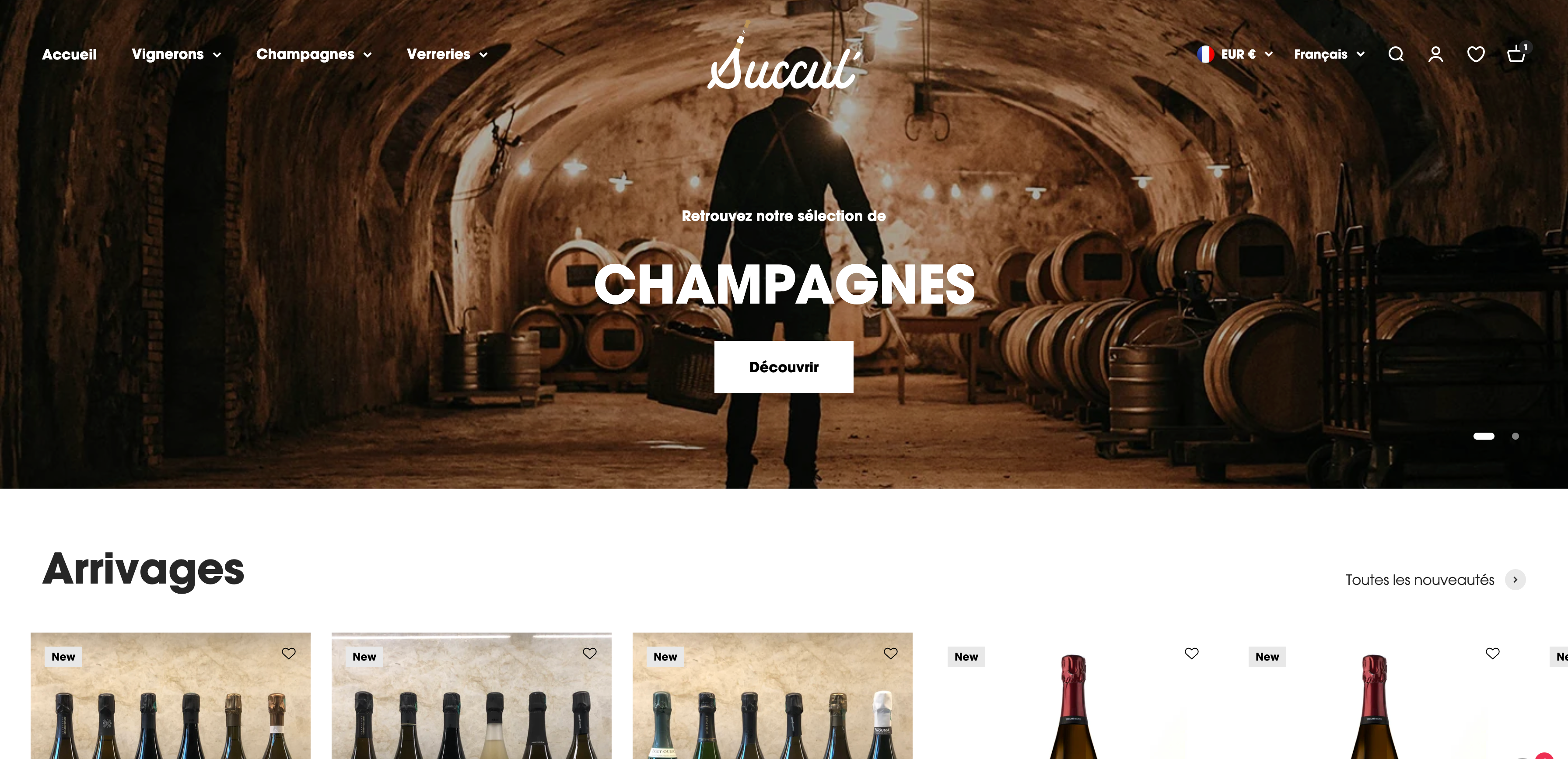 Pourquoi choisir Succul' pour vos achats de champagne en ligne ?