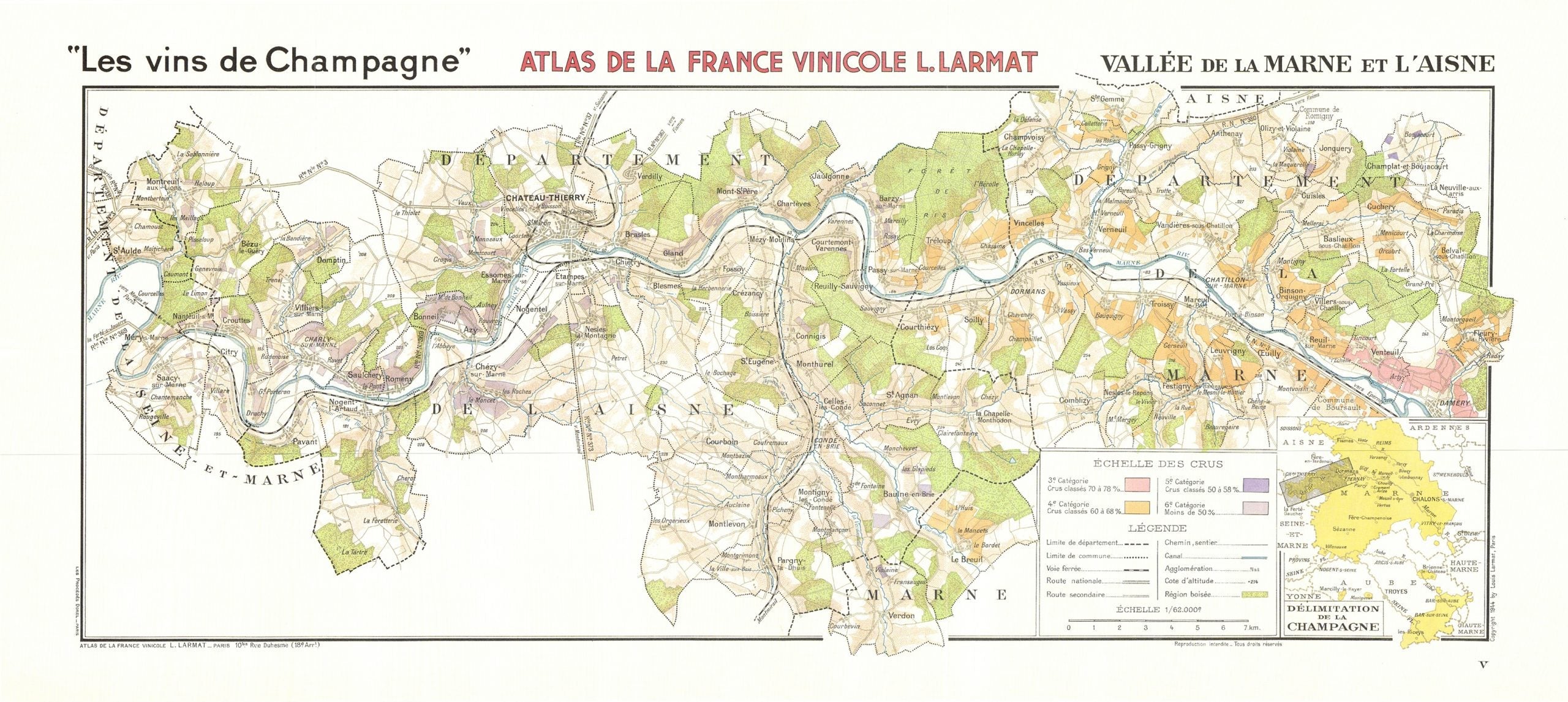 Atlas Champagne Larmat - Vallée de la Marne