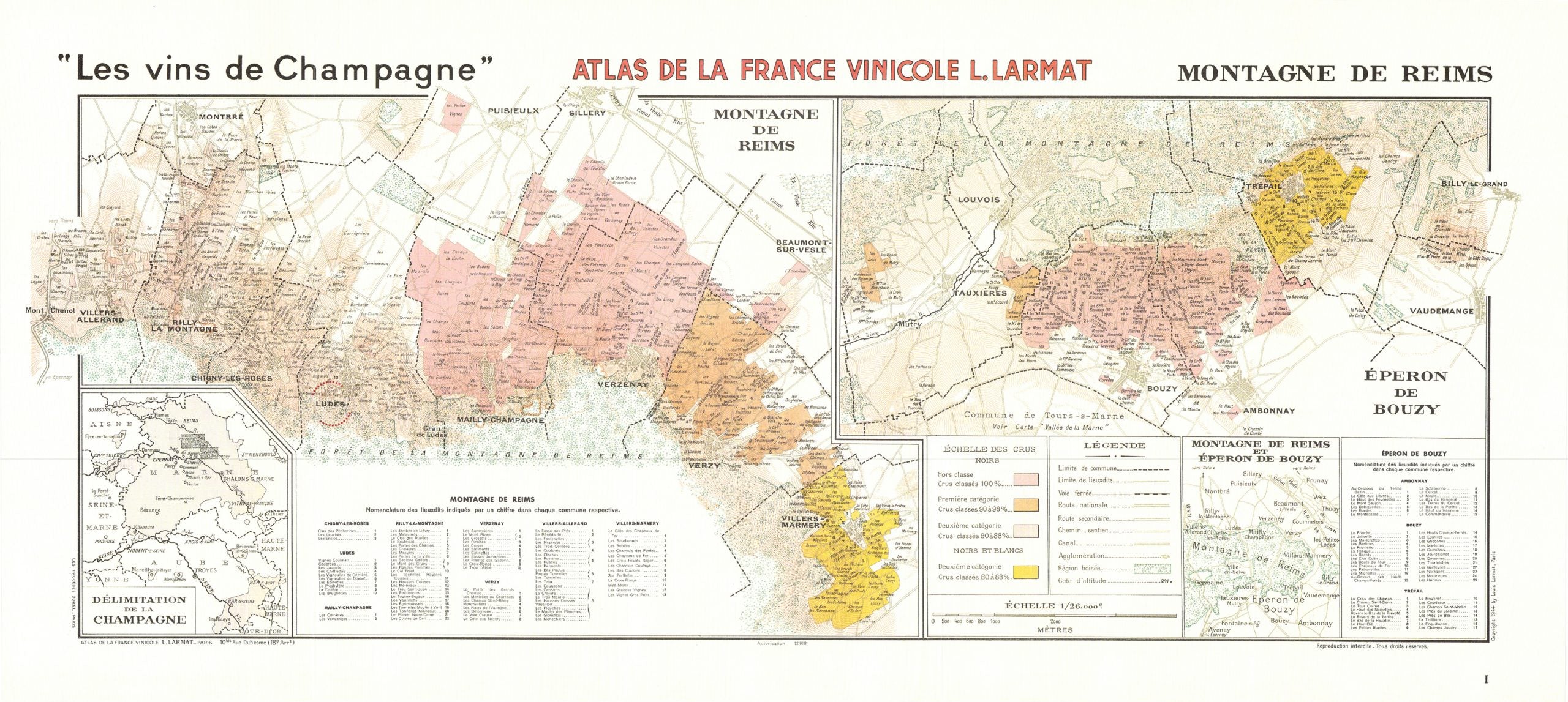 Atlas Champagne Larmat - Montagne de Reims