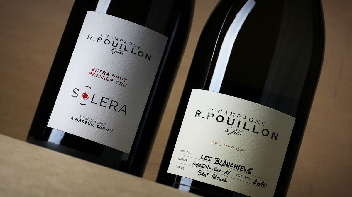 Champagnes R. Pouillon Solera et Blanchiens