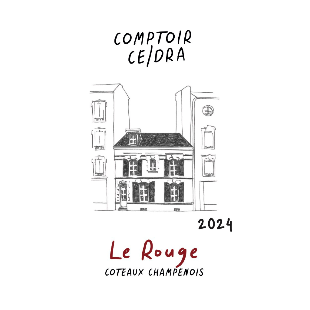 Comptoir Ce/dra - Le Rouge Coteaux Champenois 2024